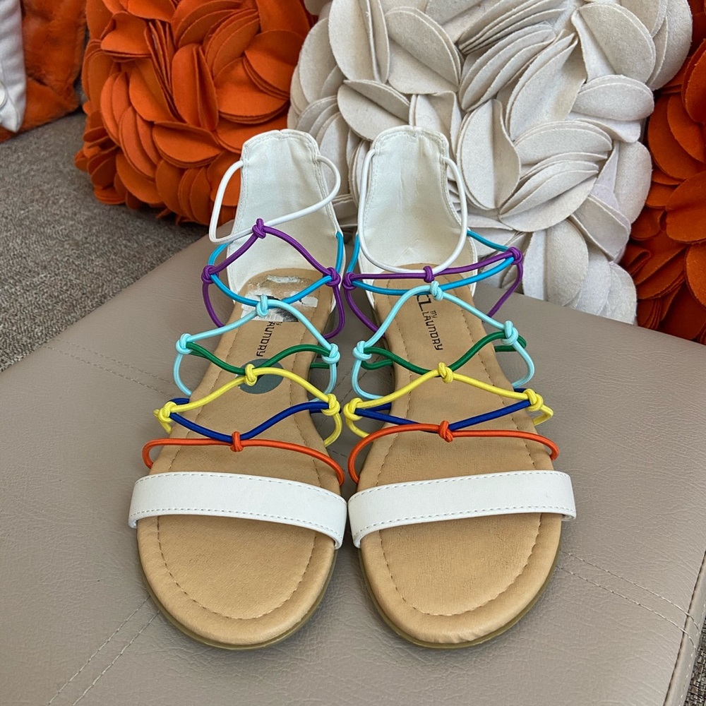 ❣️CL by Laundry Multi Color Sandals❣️